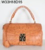 2012 spring hot sale brown leather handbags