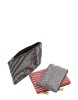 2012 stripe nylon cosmetic bag