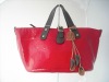 2012 stylish red big multifunction women shoulder bag