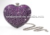 2012 the charming evening bag with shiny rhinestone