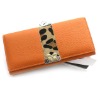 2012 the most fashionable new leather gorgeous gold light color wallet