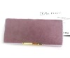 2012 the most fashionable new leather gorgeous gold light color wallet