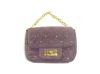 2012 the newest stylish ladies' handbag purse with a chain