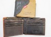 2012 top brand men's genuine leather wallet