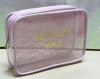 2012 transparent pink pvc bag