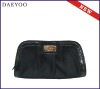 2012 trendy fashion style genuine leather cosmetic bag