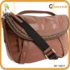 2012 trendy leather handbags with one detachable shoulder strap