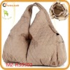 2012 trendy quilted nylon hobo handbag