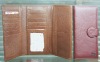 2012 trifold fashion leather lady wallet