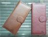 2012 trifold fashion leather woman wallet