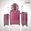 2012 unique women's pure PC carry on luggage