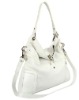 2012 white fasion leather handbag