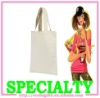2012 white plain canvas shoulder bag