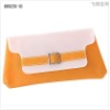 2012 wholesale Delicately beauty bag made in golden PU
