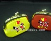 2012 wholesale fashion silicone skull clutch wallet