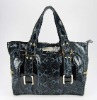 2012 women fashion leather handbag