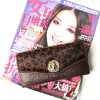 2012 women fashion wallet with zipper