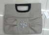 2012 women's luxury silk material evening bag, clutch bag