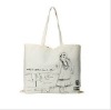 2012 young girls plain cotton shoulder bag