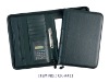 2012 zipper PU folder case
