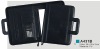 2012 zipper leather file folder with handle