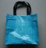 2012Cheap Glossy PVC Shopping Handle Bag