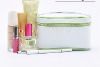 2012Fashion Large White Cosmetic Bags/Stock Makeup Bags/Make Up Case