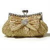 2012new lady satin clutch frame evening bag077