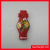 2012new vase shape rubber luggage tag