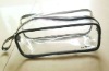 2012promotional trasparent PVC cosmetic bag,toilet bag