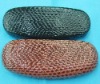 2014 fashion  brown croco  glasses cases