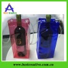 2014 fashionable  pvc bottle red  Wine Bag with logo , wholesale red wine bag