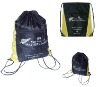 210D contrast drawstring bag