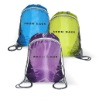 210D polyester drawstring backpack