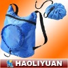 210D polyester foldable gym bag