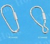 21MM Metal Zinc Alloy Nickel Snap Hook in bag