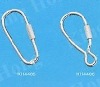 21MM Metal Zinc Alloy Nickel Snap Hook in bag