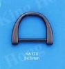 24.8mm zinc alloy d ring buckles,metal bag buckles,bag accessories