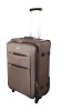 24" brown PU luggage