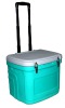 24L plastic insulated cooler box,ice cooler box,ice box coolers