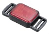 25mm reflecting buckle/plastic double adjustable insert buckle(K0036)