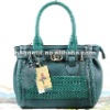 263947blueK123023) knitting young women handbags