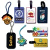 2D/3D Soft PVC /plastic luggage tag for bag accessories