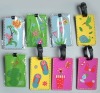 2D/3D Soft PVC /silicone luggage tags for promotional activity
