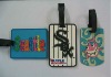 2D/3D Soft PVC /silicone luggage tags for promotional activity