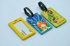 2D Soft Pvc or silicone Luggage Tag