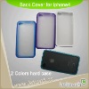 2colors Crystal hard case for iphone 4