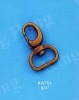 3/4'' Anti-brass Snap Hook in bag