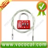 3 Digit Combination Padlock Master Number Locks & Rope