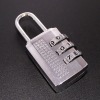 3 Digitals Metal Password Lock